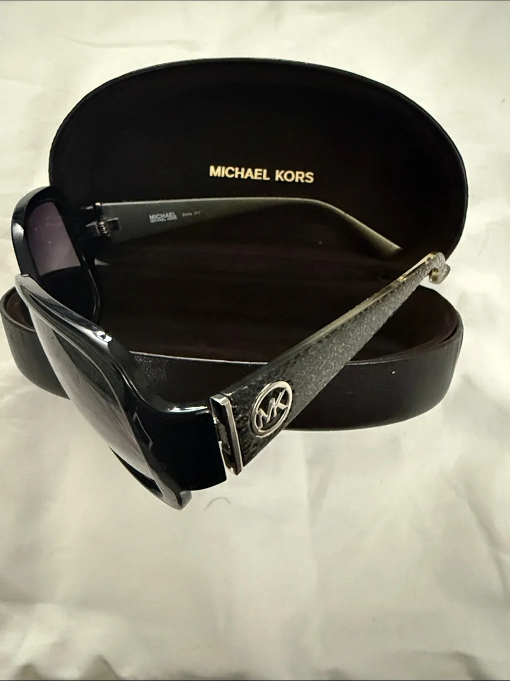 Michael Kors Black Gradient Oversized Women's Sunglasses